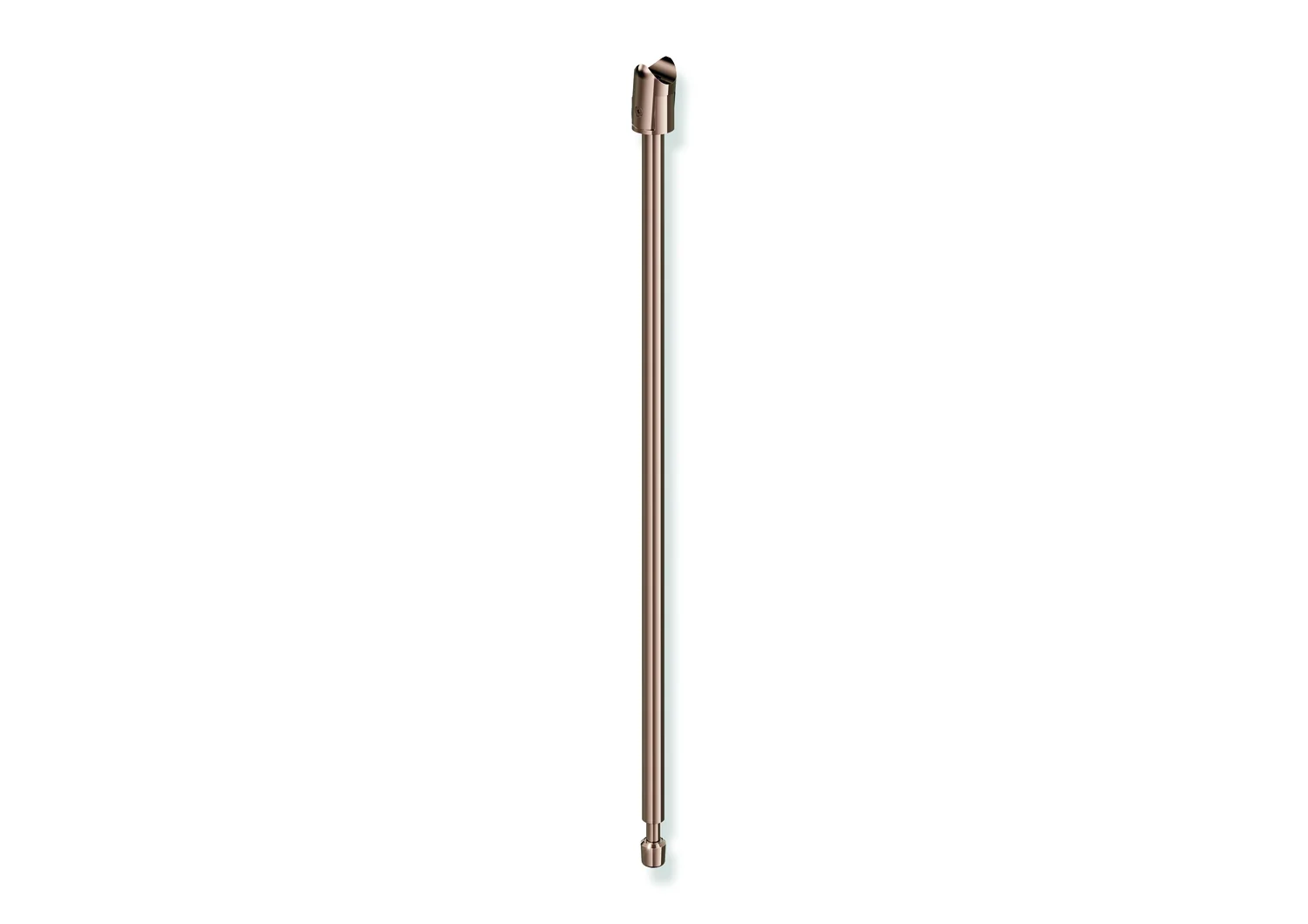 HEWI Bodenstütze System 900, Edelstahl PVD Kupfer glänzend, Montagehöhe 680 mm, senkrechte Länge 565 mm HEWI Bodenstütze System 900, Edelstahl PVD Kupfer glänzend, Montagehöhe 680 mm, senkrechte Länge 565 mm