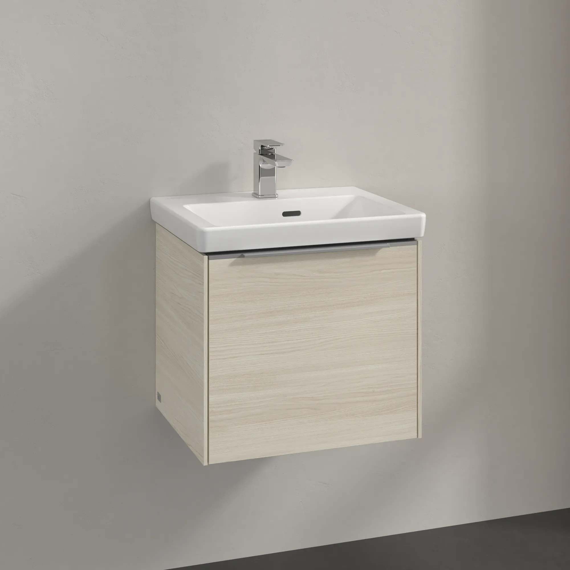 Villeroy & Boch Waschtischunterschrank „Subway 3.0“ für Schrankwaschtisch 473 × 429 × 408 mm White Oak, für Becken mittig Villeroy & Boch Waschtischunterschrank „Subway 3.0“ für Schrankwaschtisch 473 × 429 × 408 mm White Oak, für Becken mittig