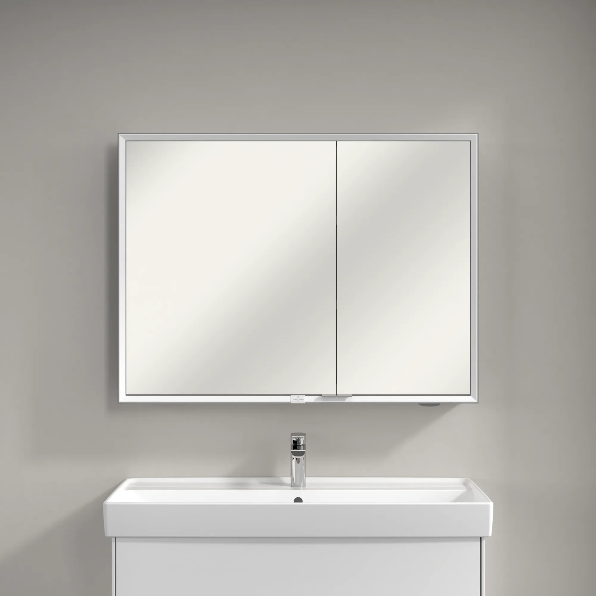 Villeroy & Boch Vorbau-Spiegelschrank „My View Now“ 1000 × 750 × 168 mm in White Matt Villeroy & Boch Vorbau-Spiegelschrank „My View Now“ 1000 × 750 × 168 mm in White Matt