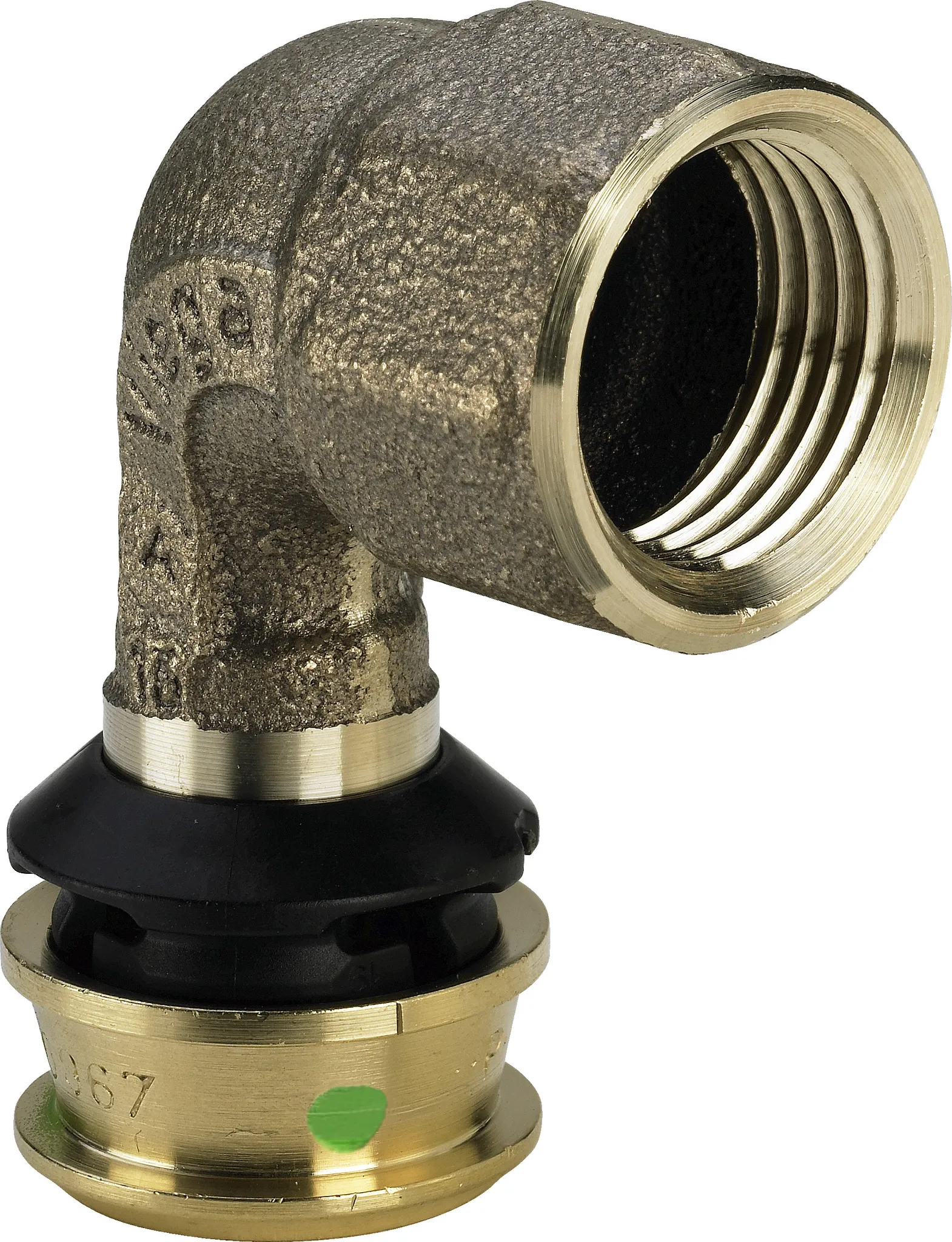 Viega „Raxofix“ 90°- Übergangsbogen 16 mm × 1/2″ Viega „Raxofix“ 90°- Übergangsbogen 16 mm × 1/2″