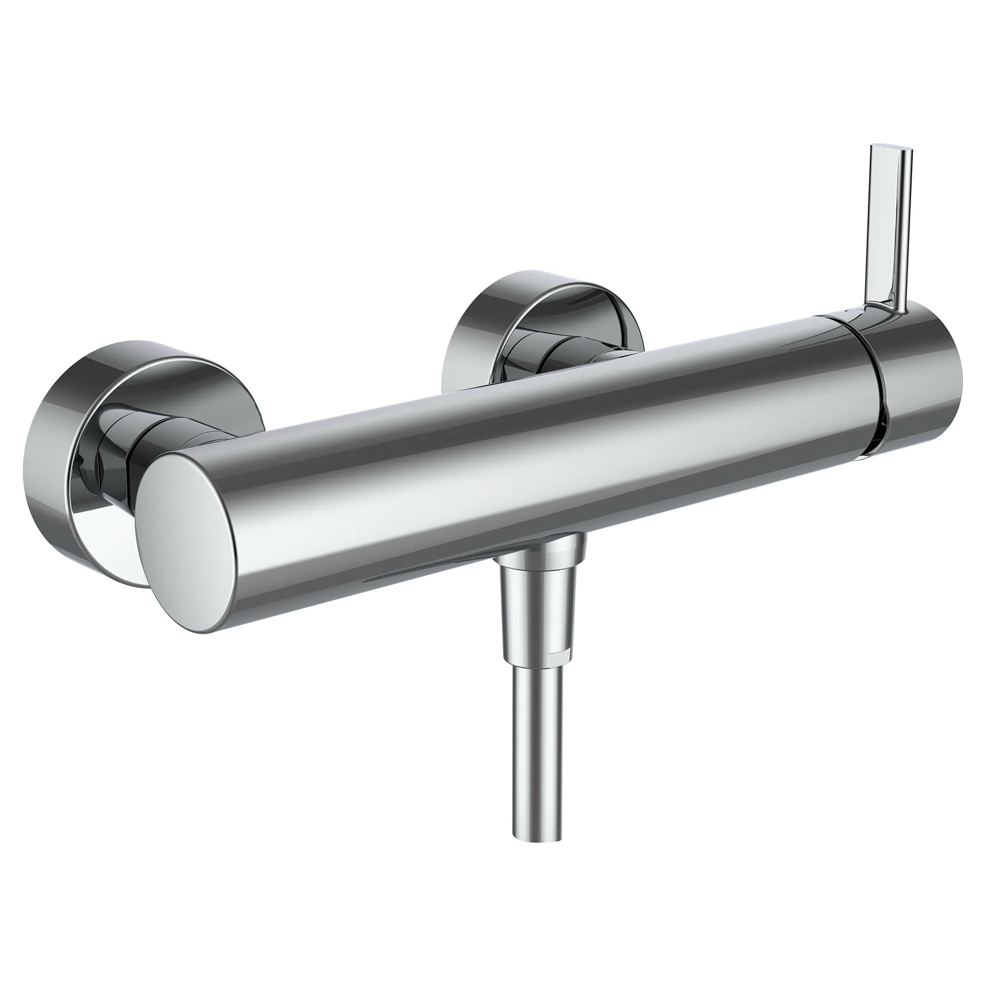 Laufen MEDA Einhebel-Brausemischer Aufputz mit Kunststoffschlauch 1500 mm und Handbrause MyTwin100 chrom Laufen MEDA Einhebel-Brausemischer Aufputz mit Kunststoffschlauch 1500 mm und Handbrause MyTwin100 chrom