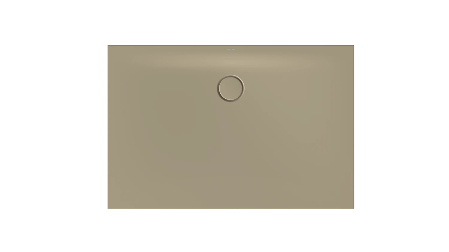 Bette rechteck Duschwanne „BetteFloor Side“ 1200 × 800 mm mit BetteAntirutsch Pro, ohne Oberflächenveredelung, ohne Wannenträger, in Hazel
