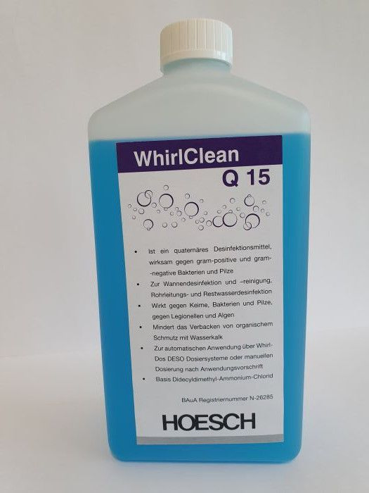 Hoesch Zubehör, WhirlClean Q15 1000 ml für Whirlwannen