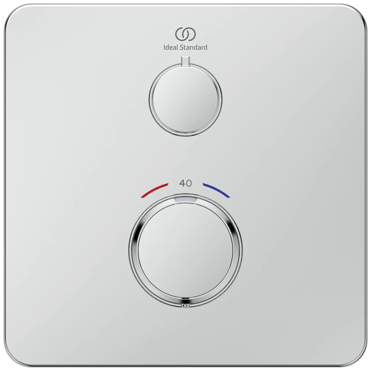 Ideal Standard Brausethermostat Ceratherm C25 Unterputz Rosette Chrom 163x163mm Ideal Standard Brausethermostat Ceratherm C25 Unterputz Rosette Chrom 163x163mm