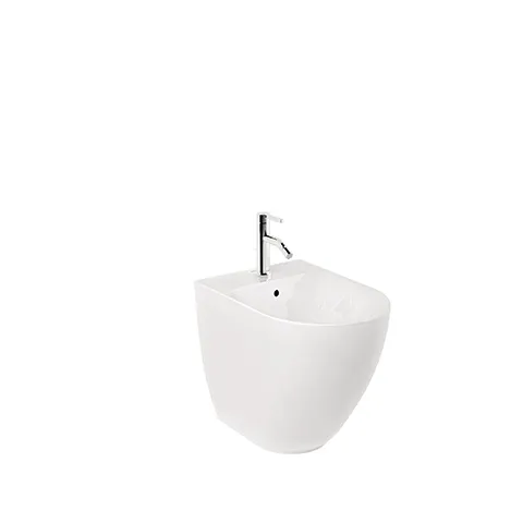 Kludi RESA D Stand-Bidet 52 cm, verdeckt befestigt, Weiß glänzend Kludi RESA D Stand-Bidet 52 cm, verdeckt befestigt, Weiß glänzend