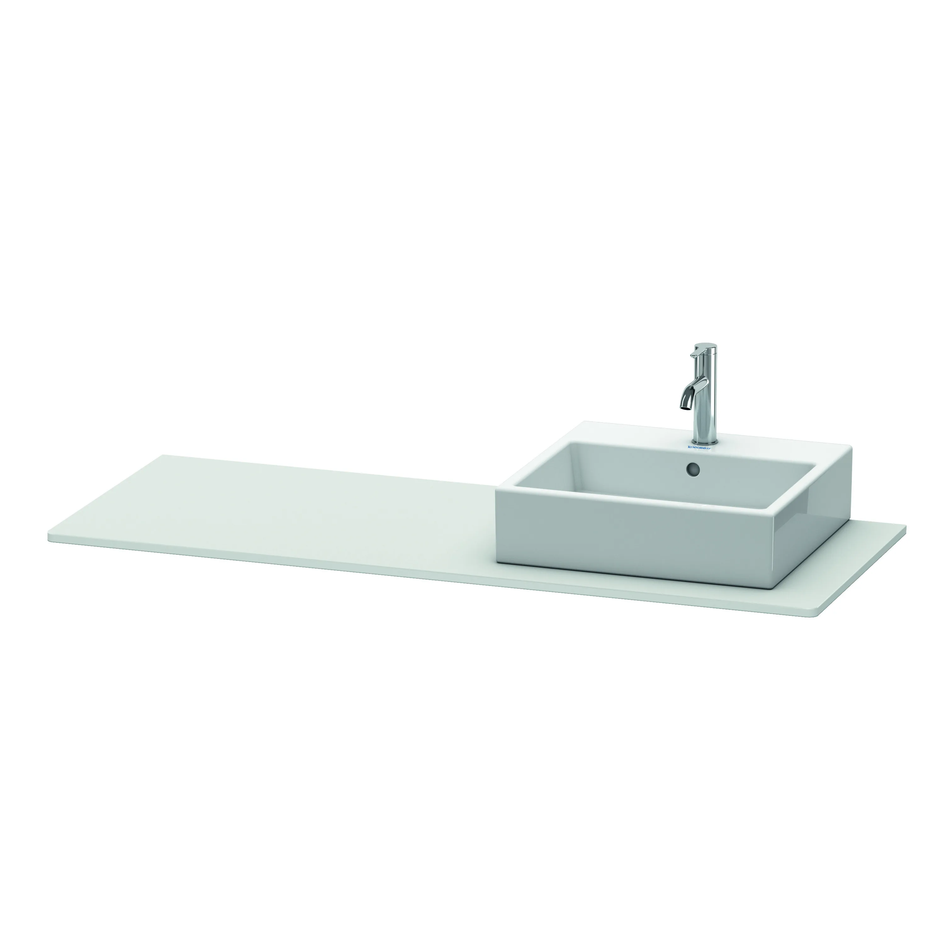 Duravit Konsole „XSquare“ in Weiß Seidenmatt