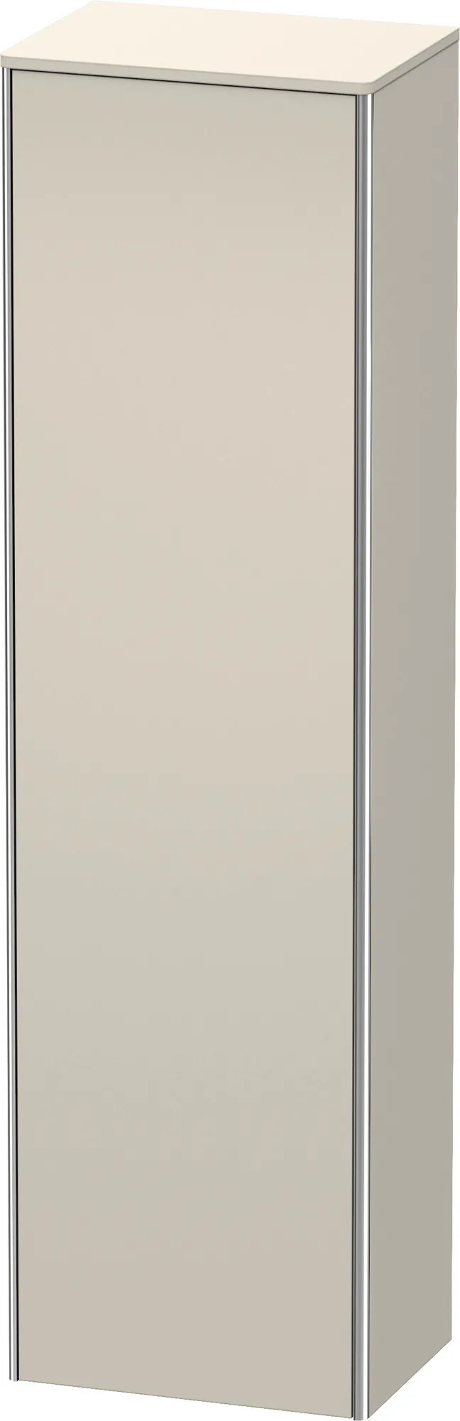 Duravit Hochschrank „XSquare“ 50 × 177,6 × 35,6 cm Taupe Matt