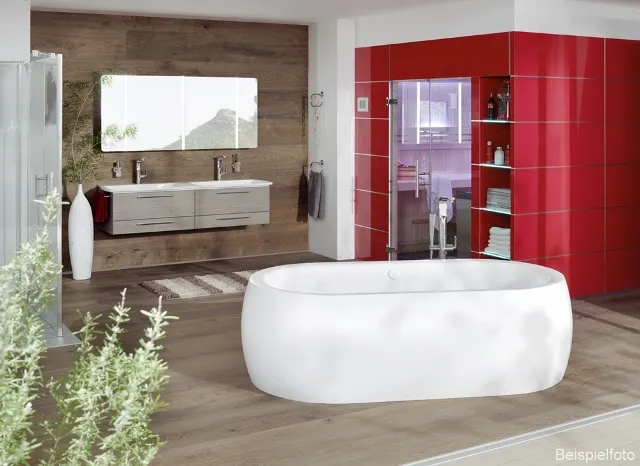 Mauersberger Mineral-Badewanne faris 1950x1050x600, Freistehend