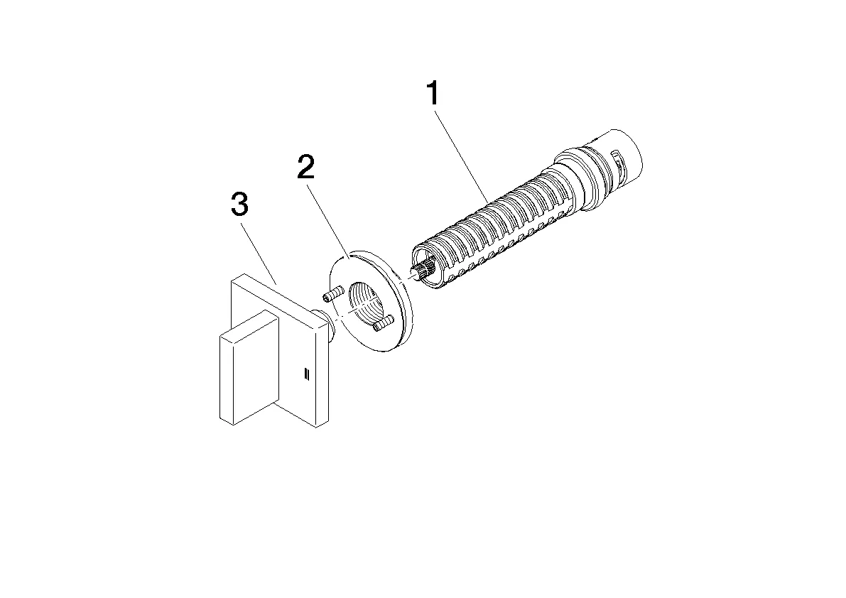 Dornbracht MEM UP-Zweiwege-Umstellung Chrom Dornbracht MEM UP-Zweiwege-Umstellung Chrom