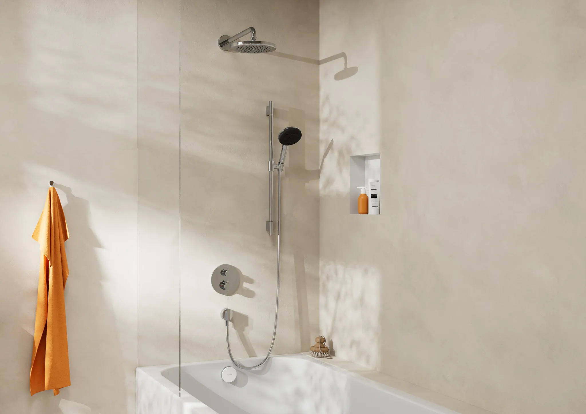 Kopfbrause Croma 220 EcoSmart chrom