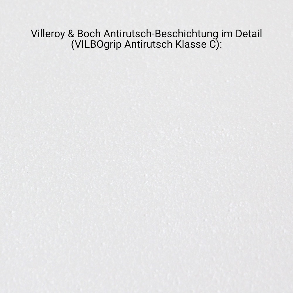 Duschwanne „Architectura MetalRim“ 90 × 90 cm in Weiß Alpin mit VILBOgrip