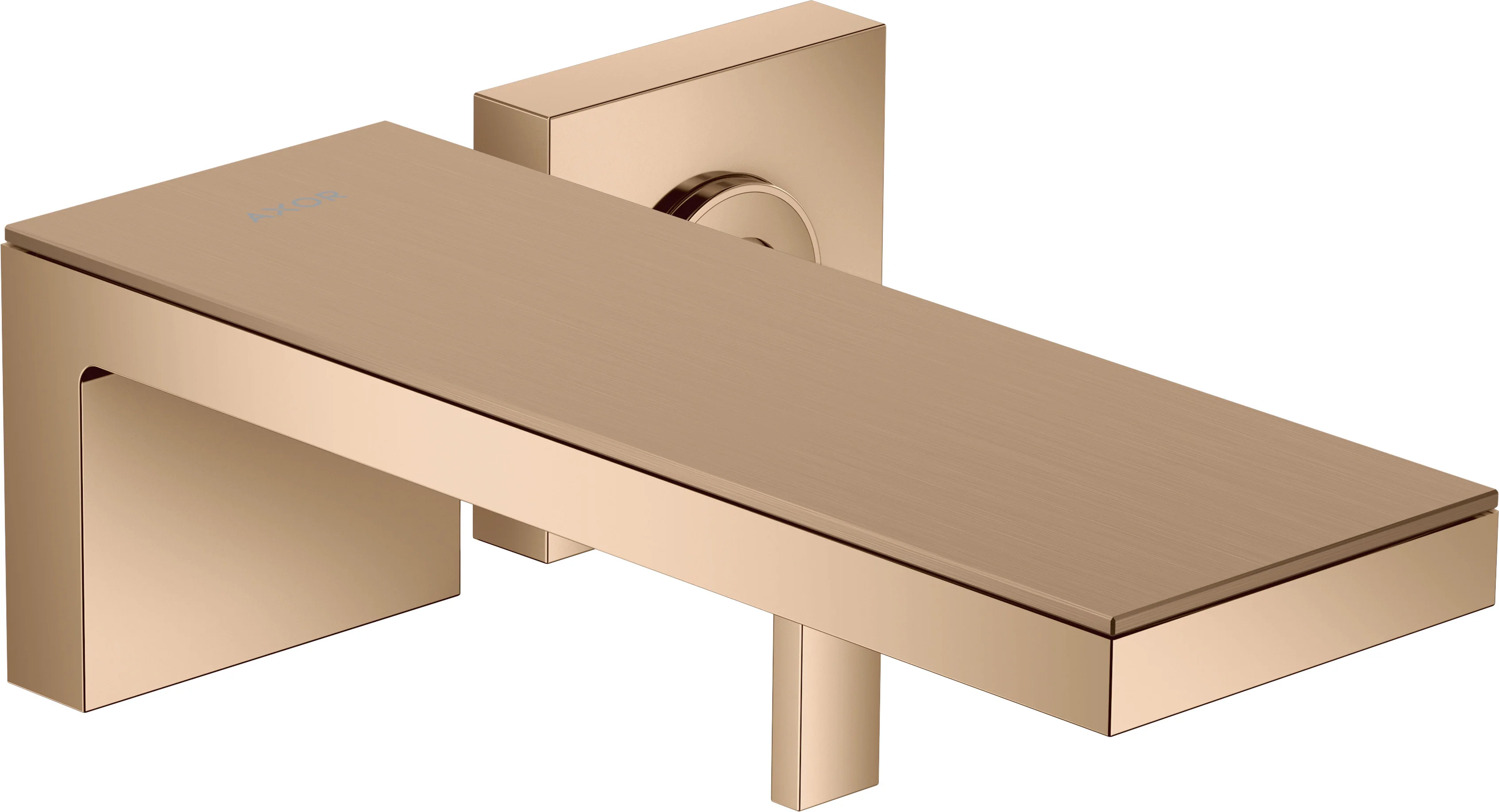 Hansgrohe AXOR MyEdition Platte 245 mm Metall Brushed Red Gold abnehmbar