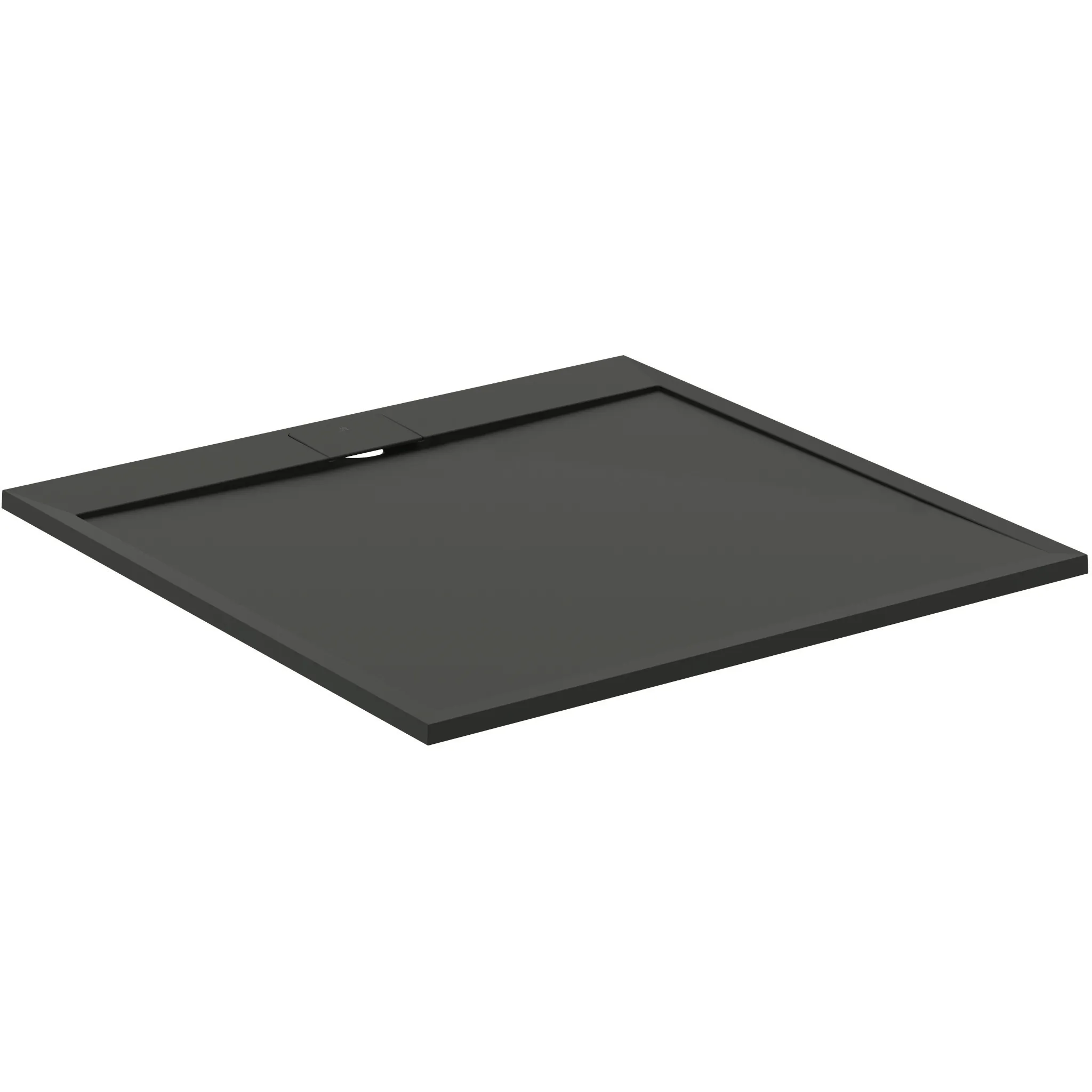 Ideal Standard Quadrat-Brausewanne Ultra Flat S i.life in Schiefer, 1200x1200x30 mm, rutschfest, bodengleich einbaubar Ideal Standard Quadrat-Brausewanne Ultra Flat S i.life in Schiefer, 1200x1200x30 mm, rutschfest, bodengleich einbaubar