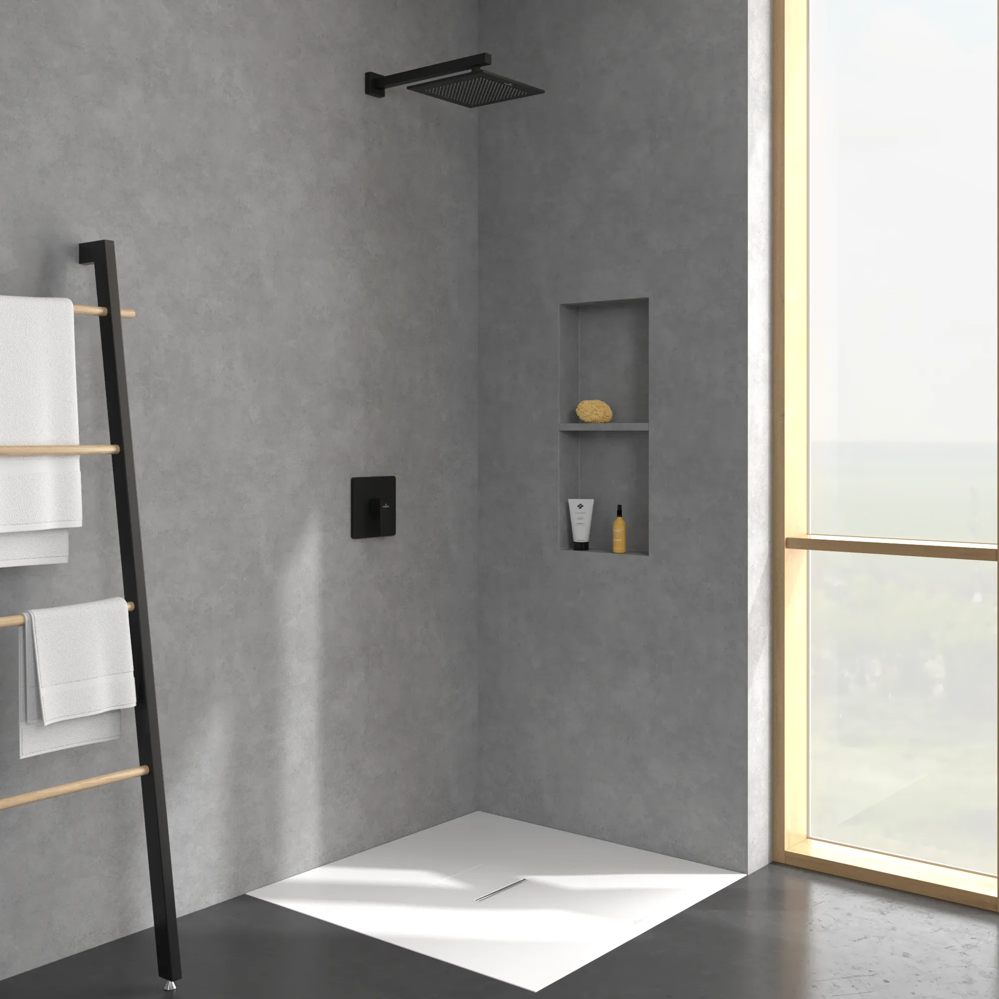 Einhand-Unterputz-Armatur „Subway 3.0“ 5,1 cm in Matt Black Einhand-Unterputz-Armatur „Subway 3.0“ 5,1 cm in Matt Black