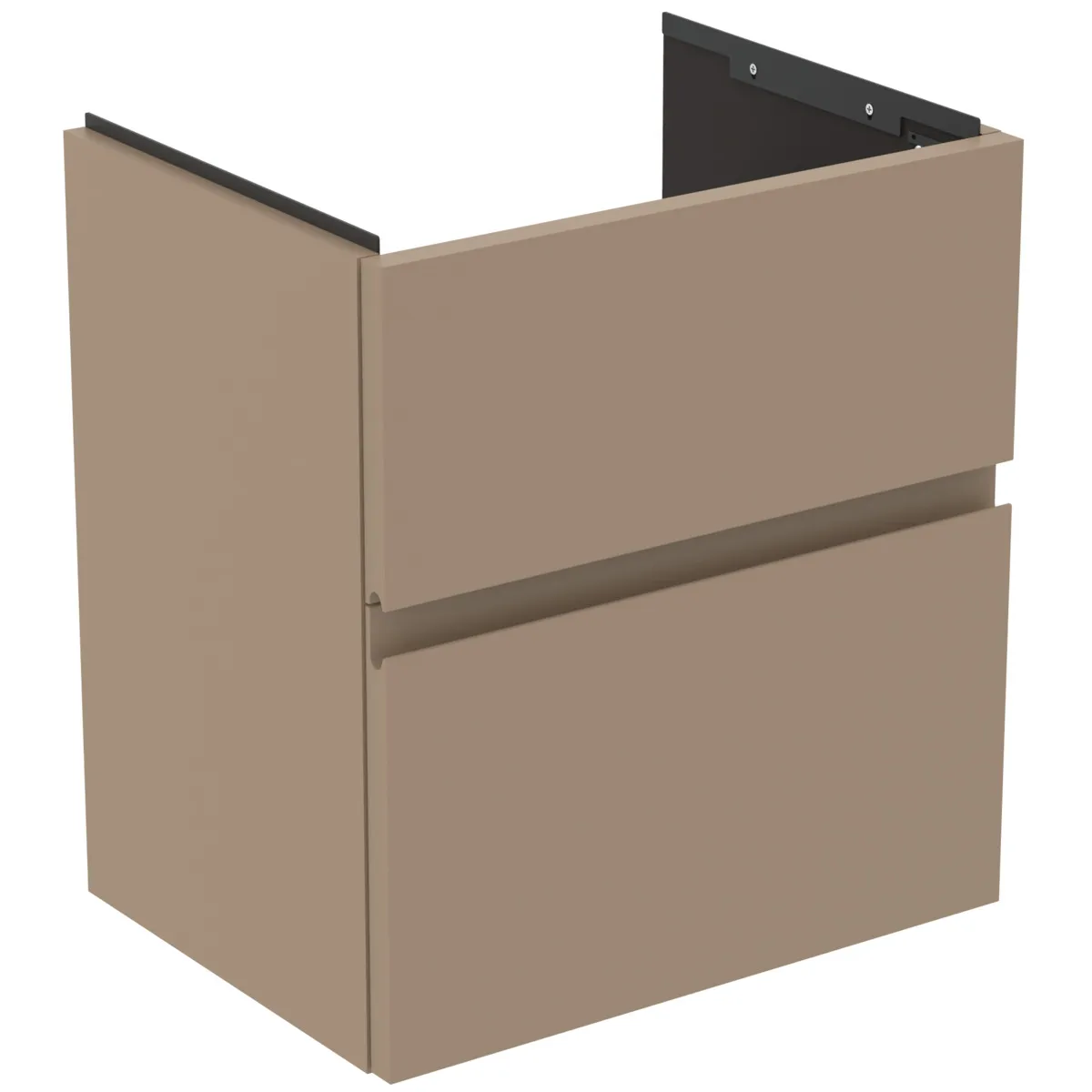Ideal Standard Waschtischunterschrank „Finesse“ 50 × 55 × 37,5 cm Greige matt