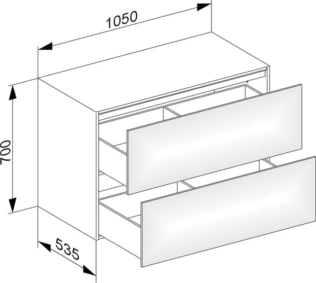 KEUCO Sideboard „Edition 11“ Weiß (Strukturlack), Weiß (Strukturlack), mit Beleuchtung 105 × 70 × 53,5 cm KEUCO Sideboard „Edition 11“ Weiß (Strukturlack), Weiß (Strukturlack), mit Beleuchtung 105 × 70 × 53,5 cm