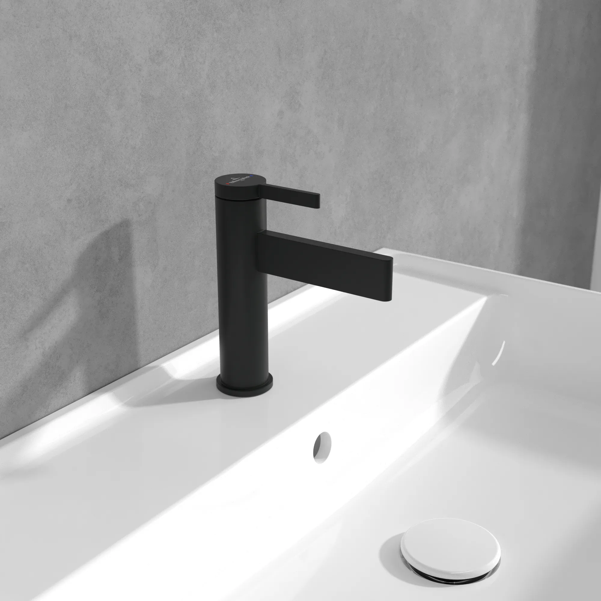 Villeroy & Boch Einhebel-Waschtischarmatur Dawn, 38x149x166mm, Matt Black Villeroy & Boch Einhebel-Waschtischarmatur Dawn, 38x149x166mm, Matt Black