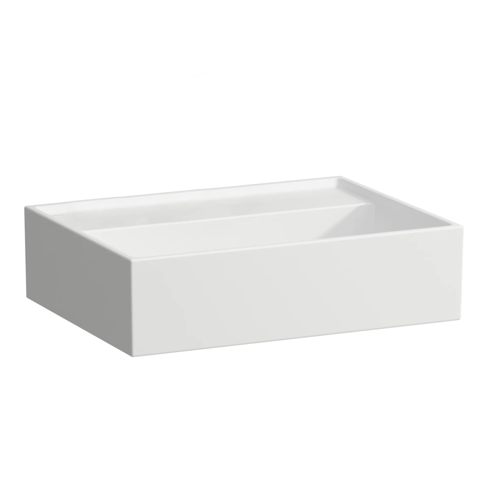 Aufsatzhandwaschbecken Kartell • 340x450x140 1 Hahnloch mit Überlauf Standardablauf weiß