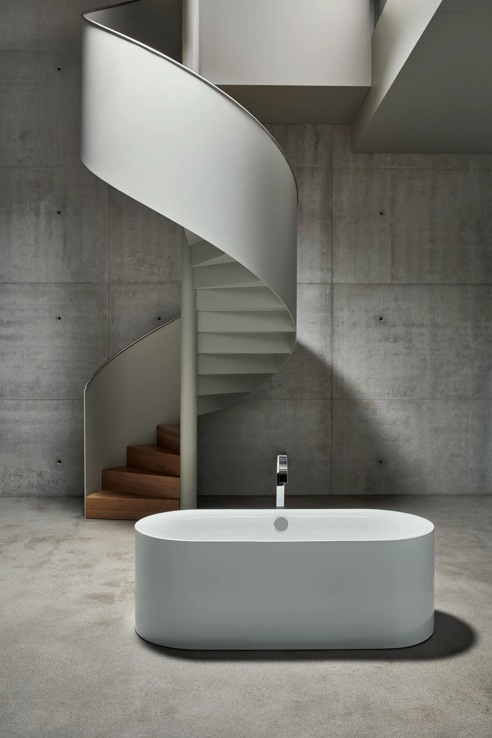 Bette oval Badewanne „BetteLux Oval Silhouette“ 170 × 75 cm in Weiß, /