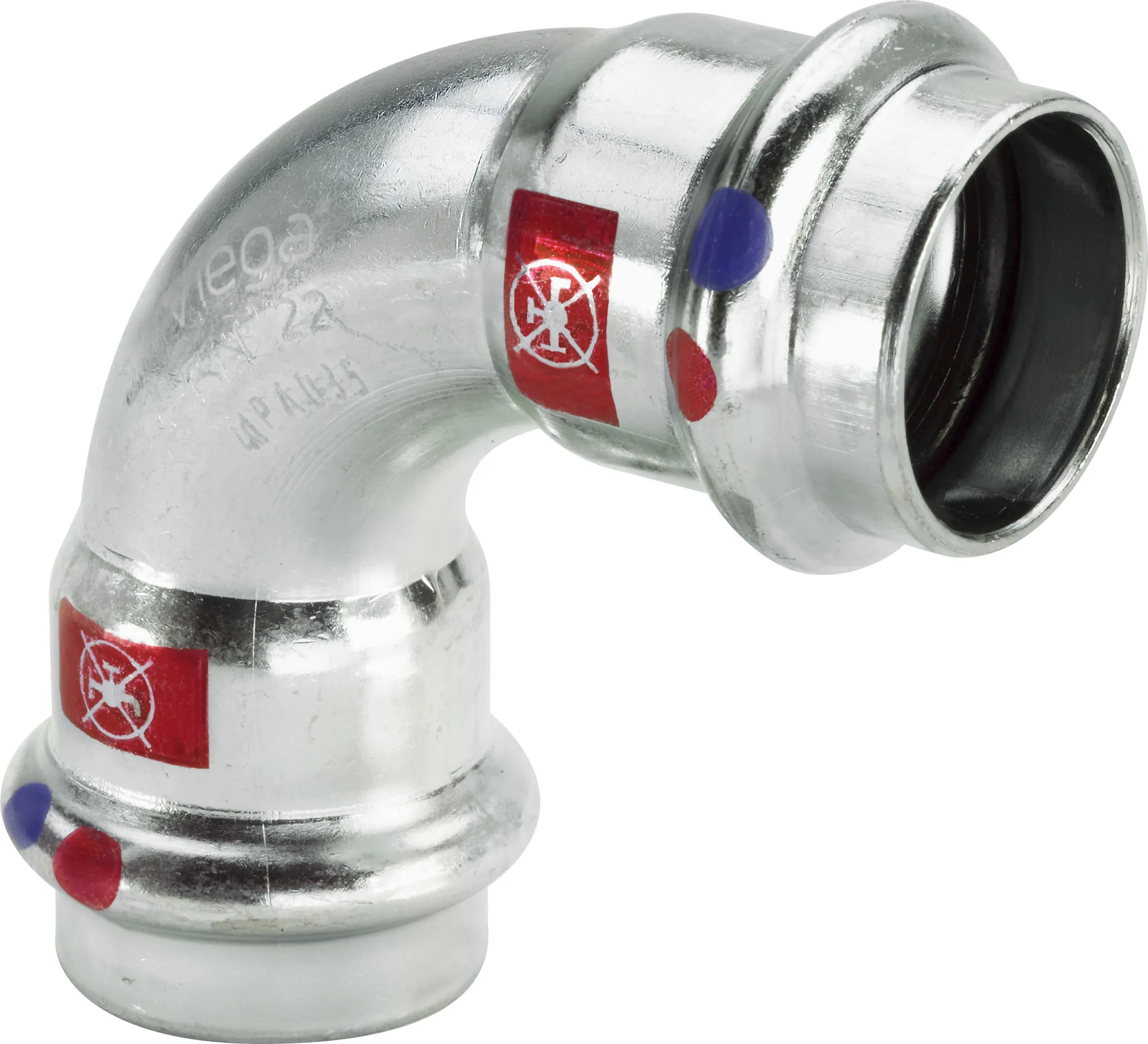 „Prestabo“ 90°-Bogen unlegiert, verzinkt 22 mm VdS-Zulassung „Prestabo“ 90°-Bogen unlegiert, verzinkt 22 mm VdS-Zulassung