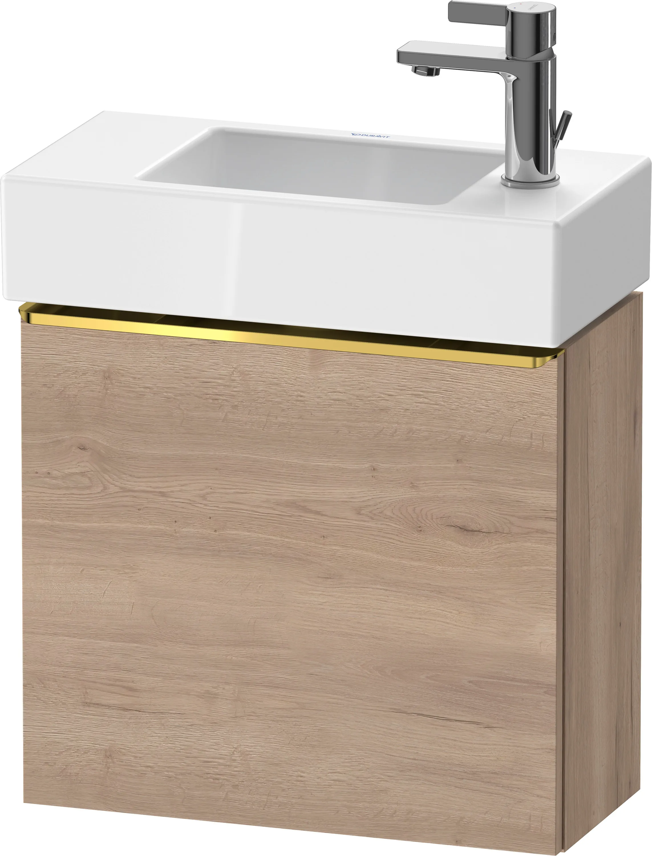 Duravit Waschtischunterschrank wandhängend „D-Neo“ 48,4 × 44 × 22,2 cm in Eiche Marmoriert Duravit Waschtischunterschrank wandhängend „D-Neo“ 48,4 × 44 × 22,2 cm in Eiche Marmoriert