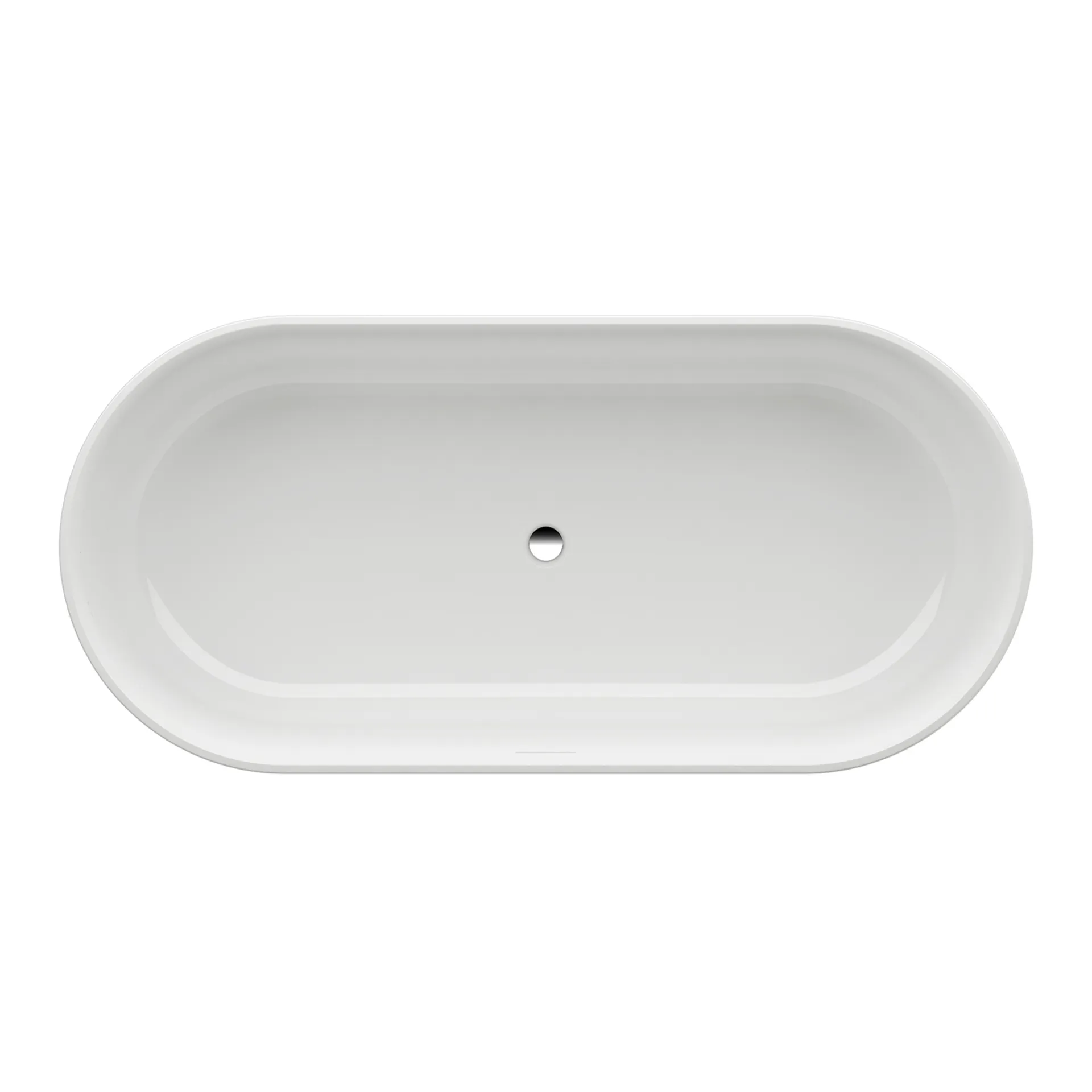Laufen Badewanne „Val“ freistehend oval 1600 × 750 mm in Weiß Laufen Badewanne „Val“ freistehend oval 1600 × 750 mm in Weiß