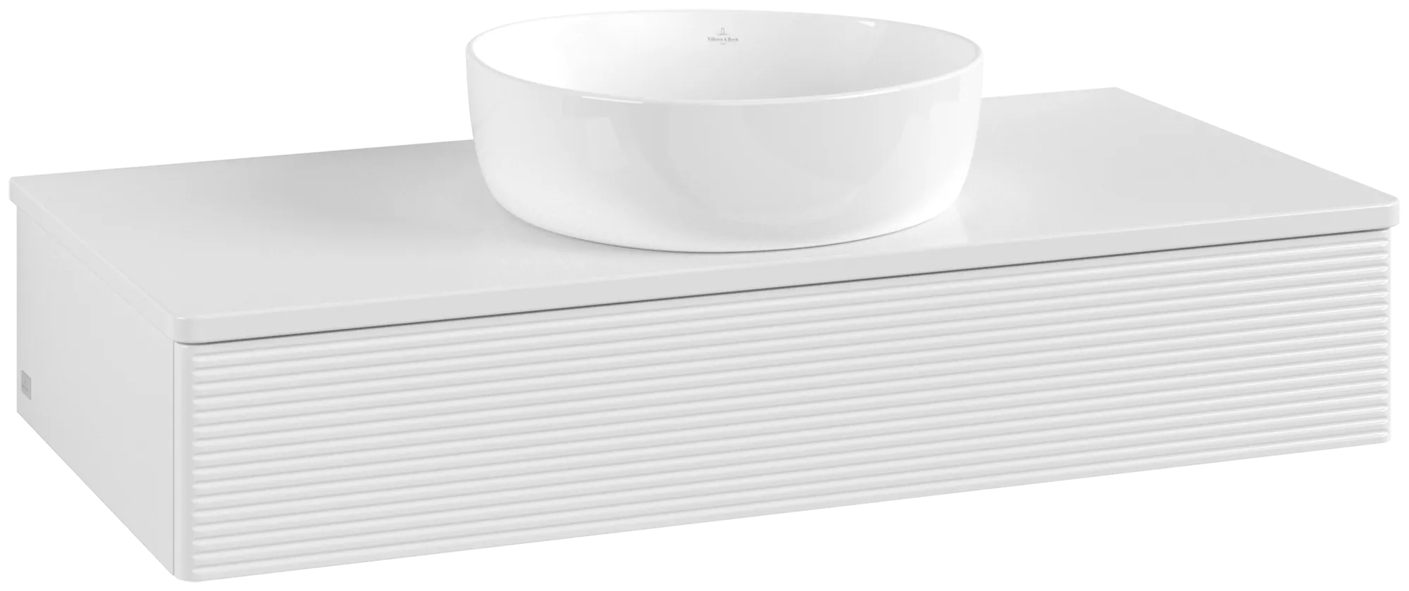Villeroy & Boch Antao Waschbeckenunterschrank L09_1 1000x190x500mm Glossy White