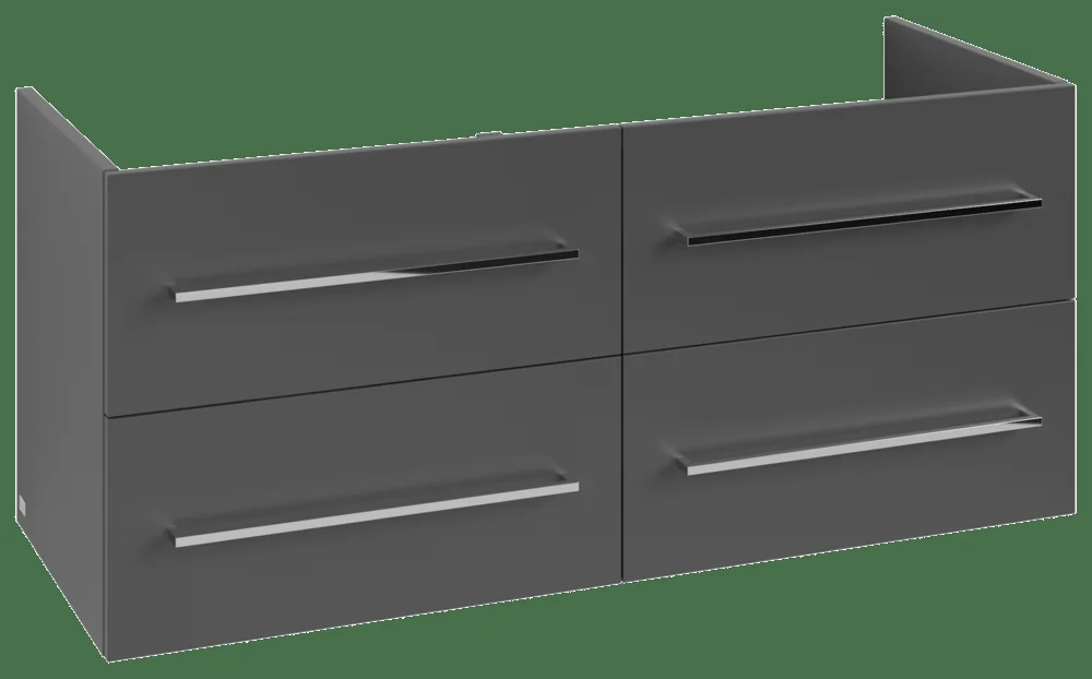 Villeroy & Boch Avento Waschbeckenunterschrank A89300, 1180 x 514 x 484 mm, Graphite