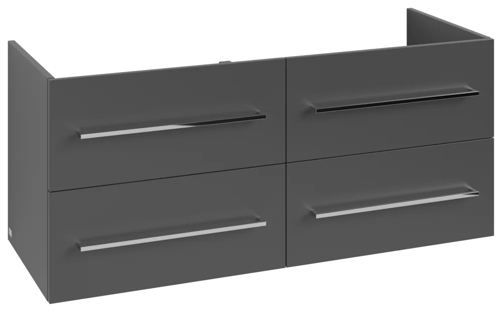 Villeroy & Boch Avento Waschbeckenunterschrank A89300, 1180 x 514 x 484 mm, Graphite