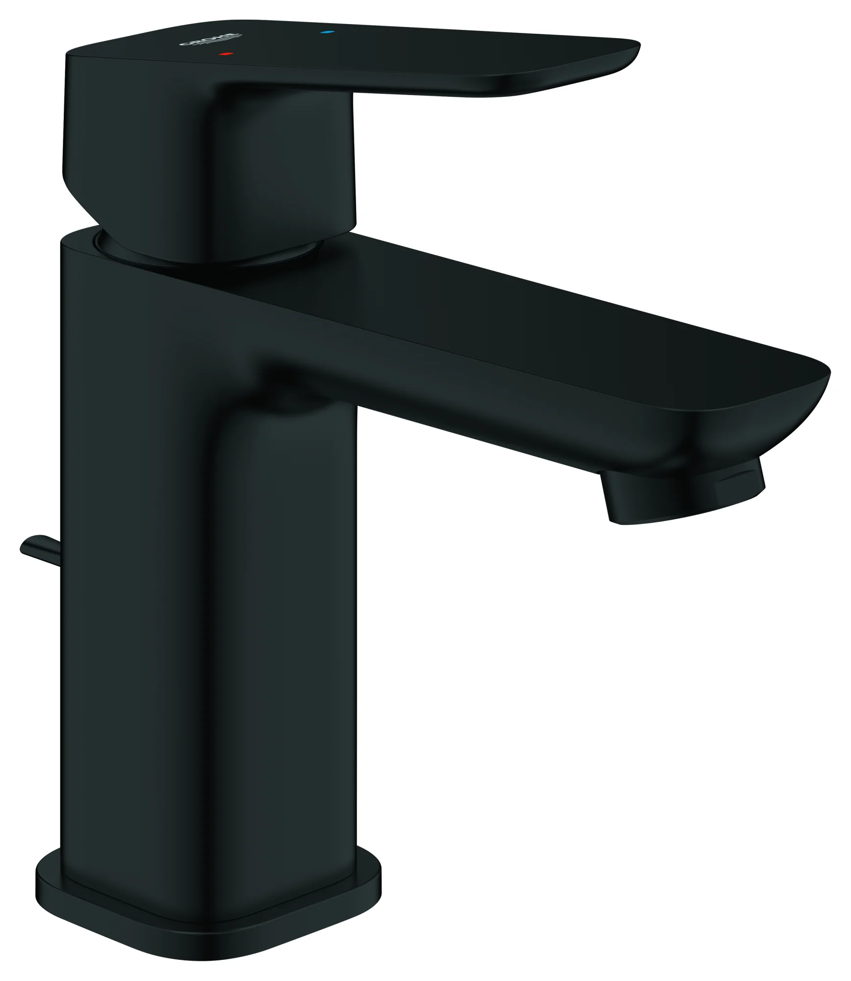 Waschtischarmatur „Cubeo“ Ausladung 106 mm in matt black