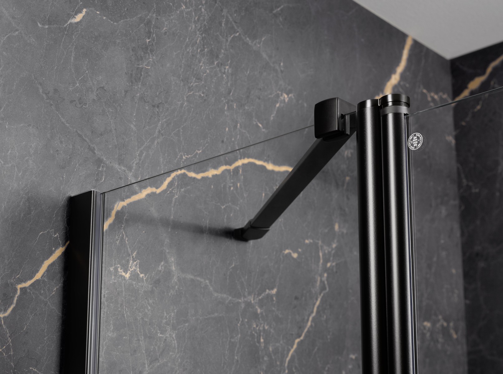 HSK teilgerahmte Eckeinstieg an Nebenteil mit Drehfalttür „Exklusiv 2.0“ Glas Klar hell, Profile Alu Silber-matt HSK teilgerahmte Eckeinstieg an Nebenteil mit Drehfalttür „Exklusiv 2.0“ Glas Klar hell, Profile Alu Silber-matt