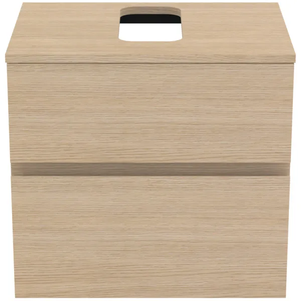 Ideal Standard Waschtischunterschrank Finesse E3476US, 602x440x558mm, 2 Auszüge, Eiche weiß Ideal Standard Waschtischunterschrank Finesse E3476US, 602x440x558mm, 2 Auszüge, Eiche weiß