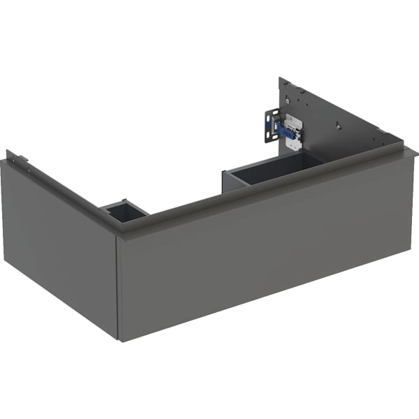 Geberit iCon Unterschrank für Waschtisch, 1 Schublade, lava lackiert matt, 74 x 24,7 x 47,6 cm Geberit iCon Unterschrank für Waschtisch, 1 Schublade, lava lackiert matt, 74 x 24,7 x 47,6 cm