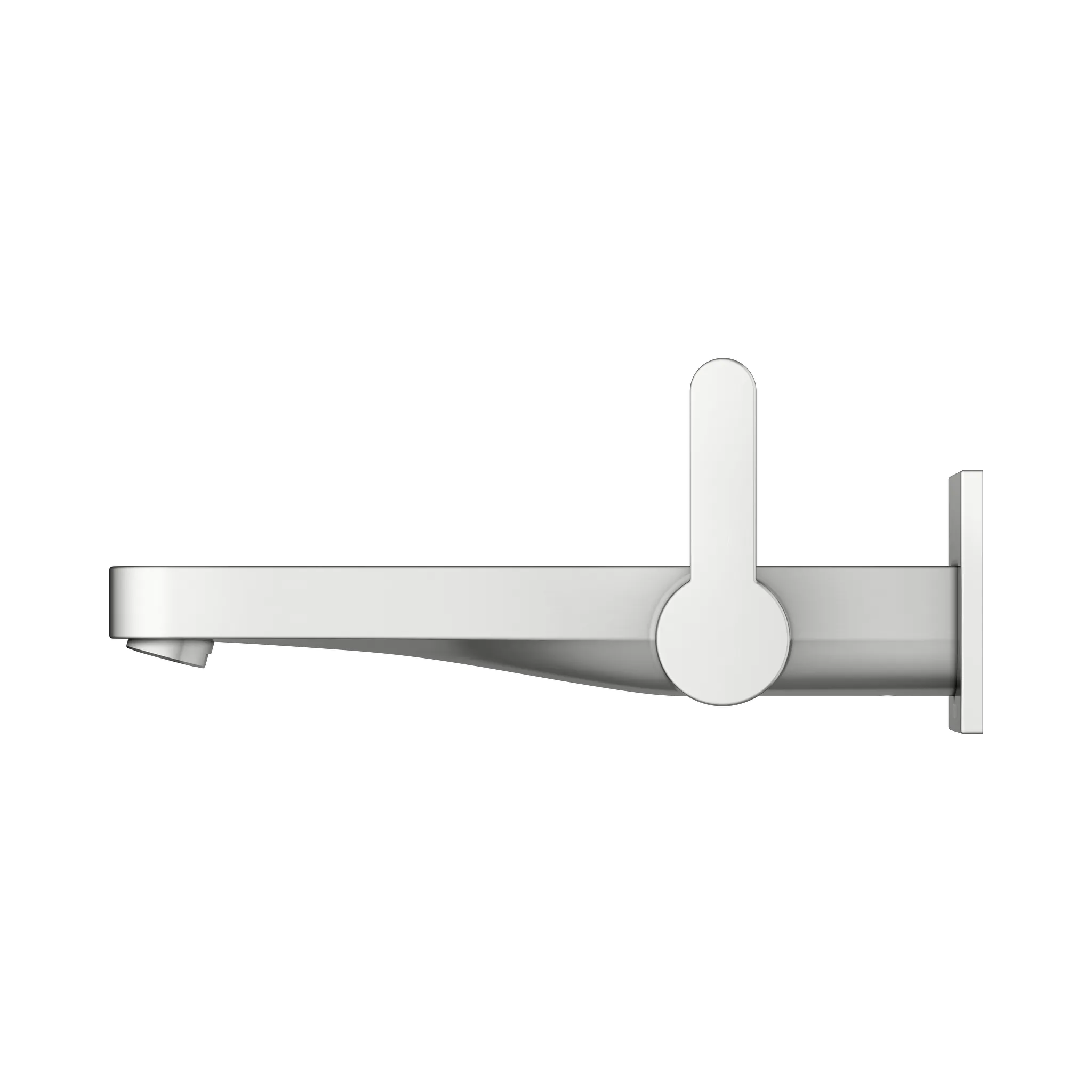 IXMO Einhebel-Waschtischmischer UP Ausladung 225 mm/IXMO Flat Edelstahl-fin.