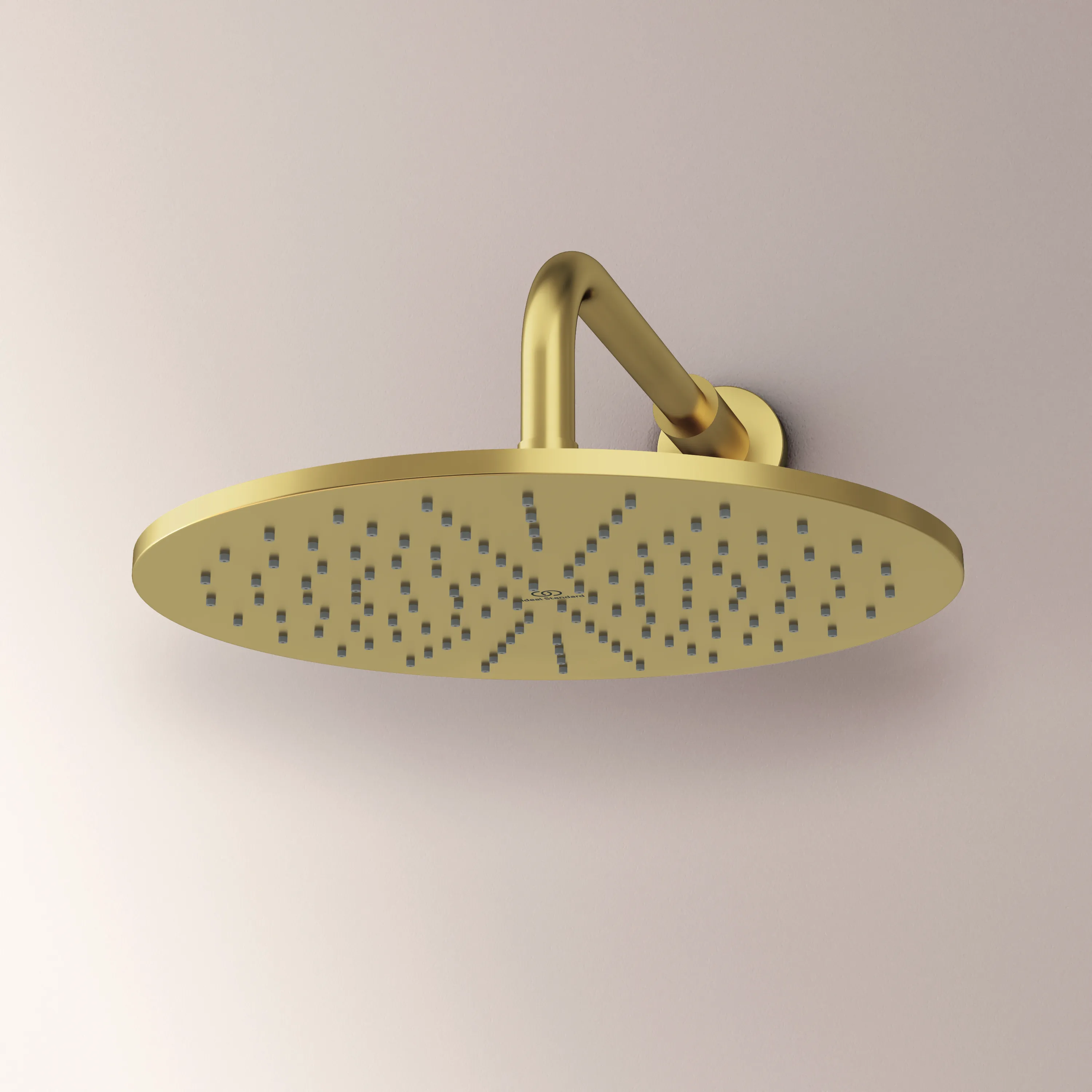 Wandanschluss Idealrain 300mm, Brushed Gold Wandanschluss Idealrain 300mm, Brushed Gold