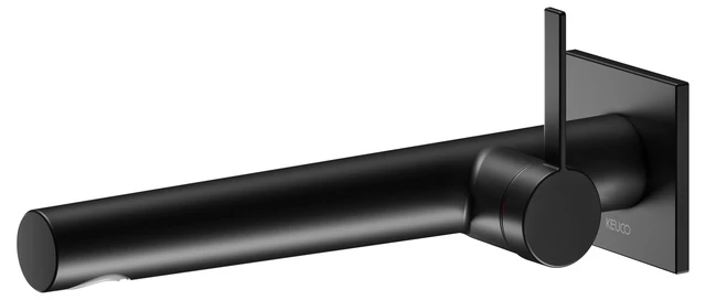 KEUCO IXMO Einhebel-Waschtischmischer Unterputz 1 Loch IXMO Pure schwarz matt