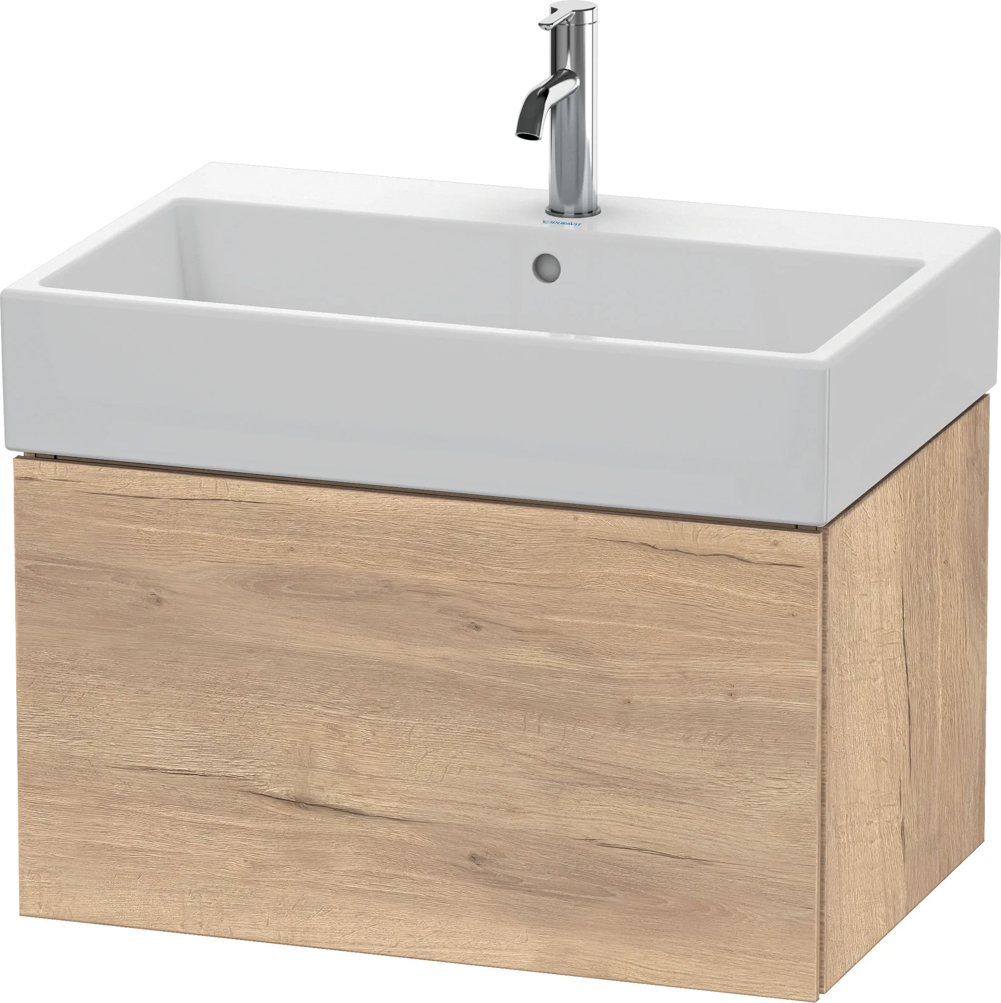 Duravit Waschtischunterschrank wandhängend „L-Cube“ 68,4 × 39,4 × 45,9 cm Eiche Marmoriert Duravit Waschtischunterschrank wandhängend „L-Cube“ 68,4 × 39,4 × 45,9 cm Eiche Marmoriert