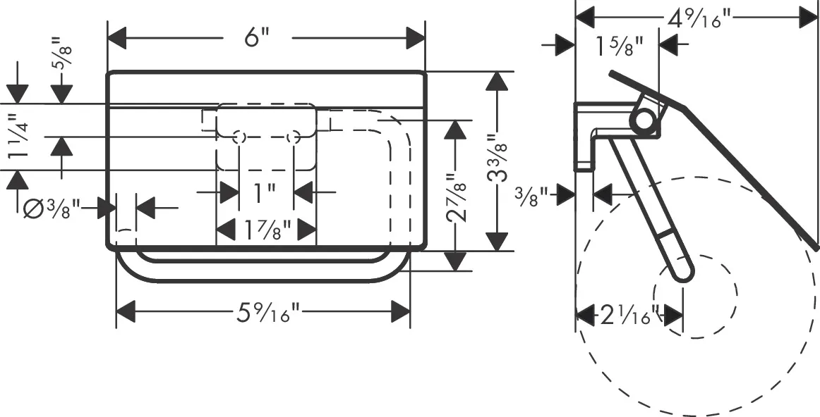 Papierrollenhalter mit Deckel AddStoris chrom Papierrollenhalter mit Deckel AddStoris chrom