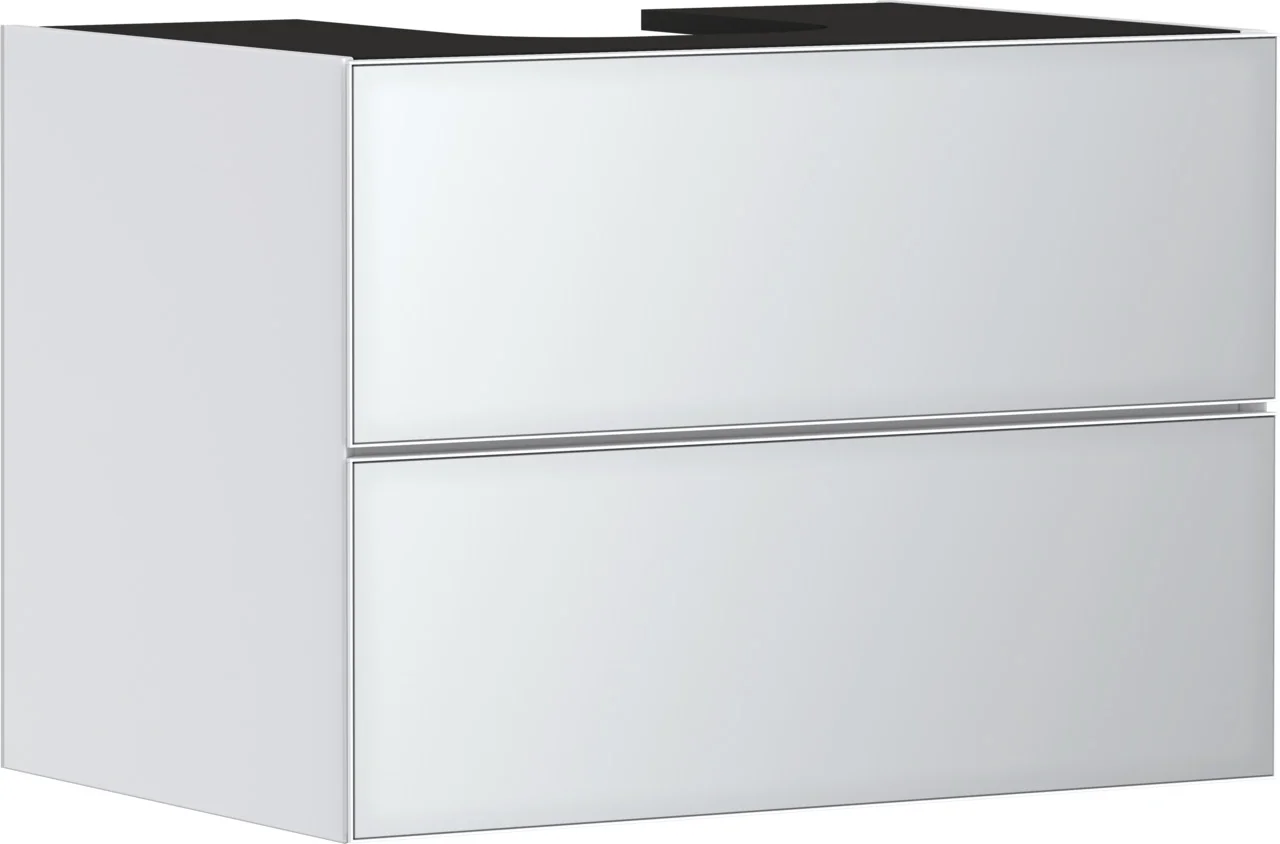 Hansgrohe Xevolos E Waschtischunterschrank Mattweiß 780/550 mm mit 2 Schubkästen, grifflos, PushOpen, SoftClose Hansgrohe Xevolos E Waschtischunterschrank Mattweiß 780/550 mm mit 2 Schubkästen, grifflos, PushOpen, SoftClose