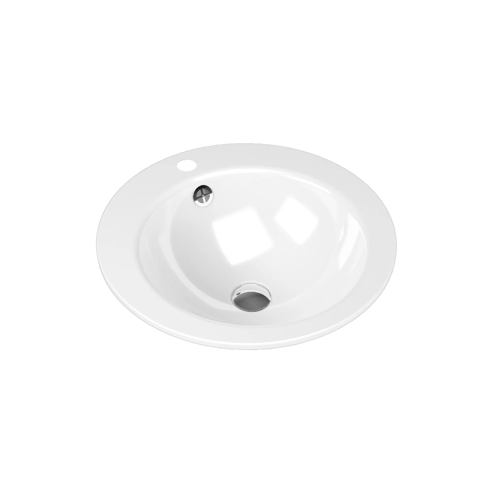 Einbauwaschtisch „Object R“ ⌀ 47,5 × 13,7 cm