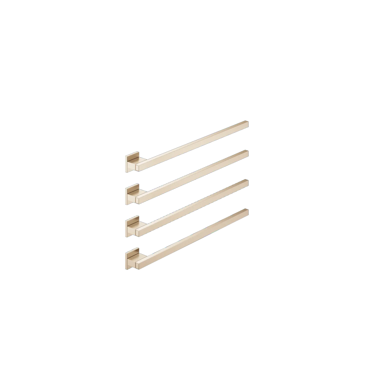 Dornbracht Handtuchwärmer, 4-fach, Champagne gebürstet (22kt Gold)