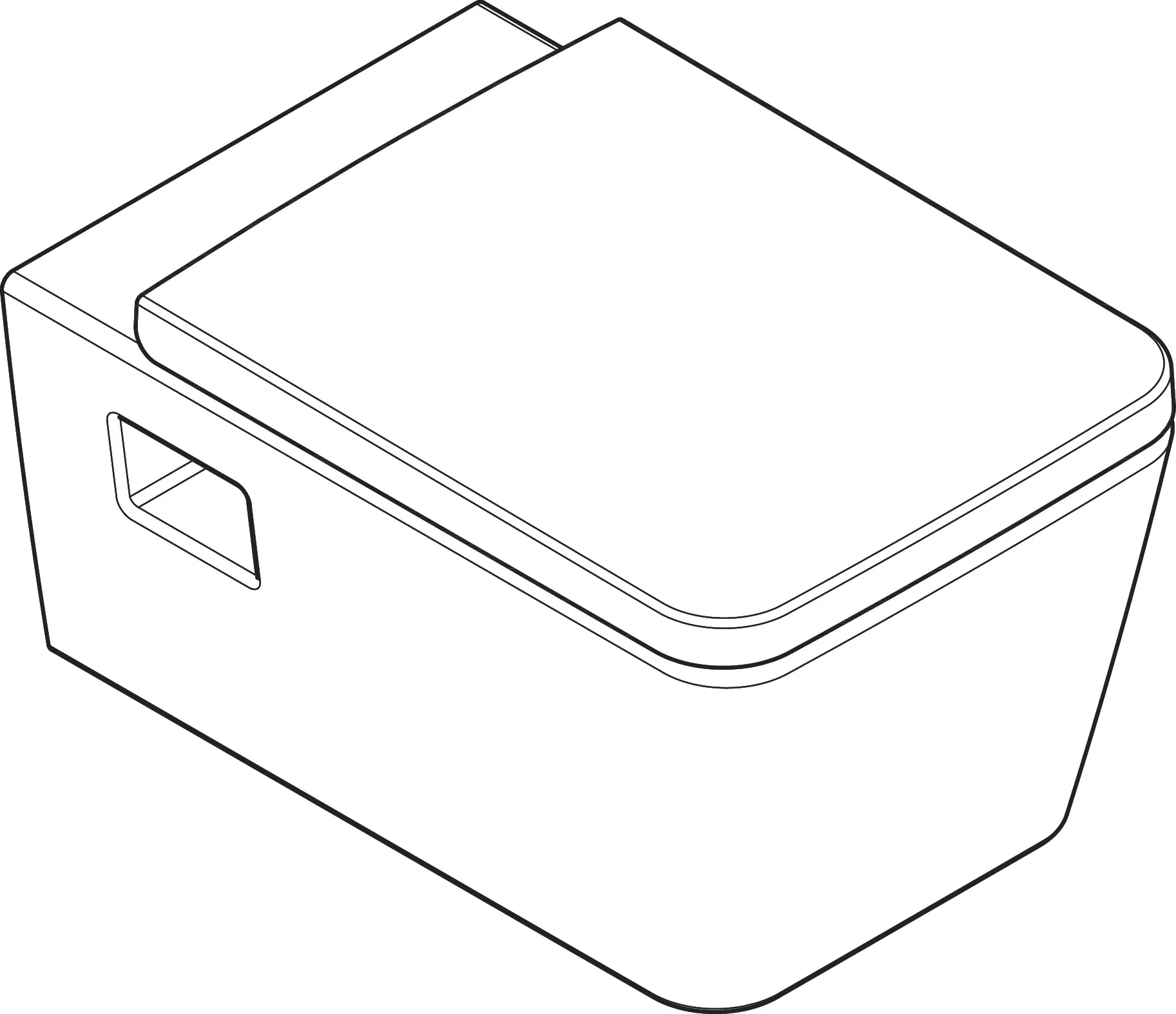 Hansgrohe EluPura Original Q Wand WC Set, Weiß