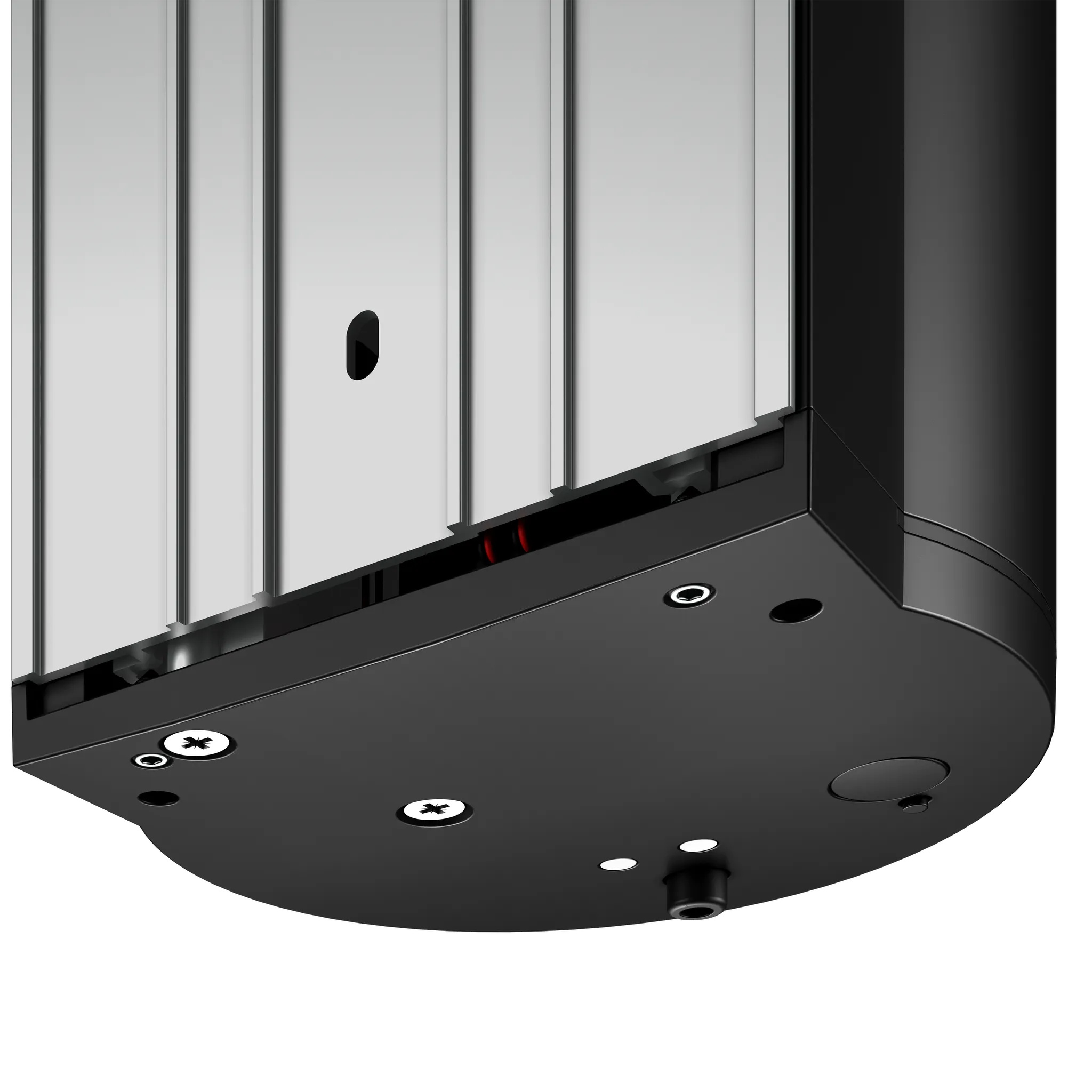 KEUCO PLAN Sensor-Desinfektionsmittelspender für Flüssigdesinfektion und Desinfektionsgel elektronisch / Wandmodell schwarz matt