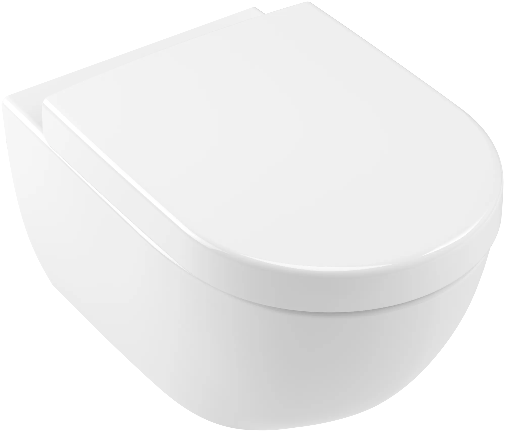 Wand-Tiefspül-WC „Subway 2.0“ 37,5 × 36 × 56,5 cm in Weiß Alpin, Abgang waagerecht, mit Spülrand Wand-Tiefspül-WC „Subway 2.0“ 37,5 × 36 × 56,5 cm in Weiß Alpin, Abgang waagerecht, mit Spülrand