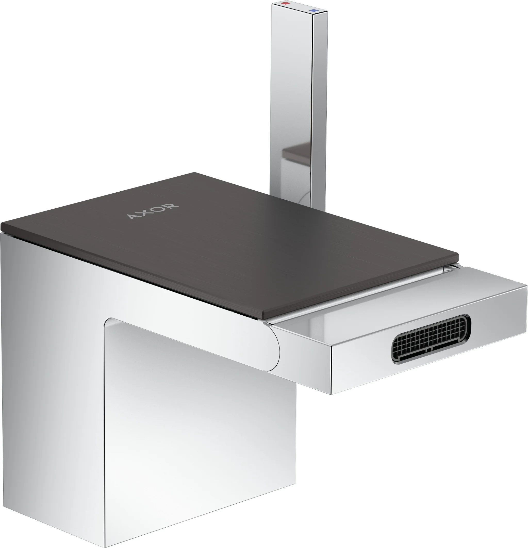 Hansgrohe AXOR MyEdition Bidetmischer - Einhebel-Bidetmischer mit Push-Open Ablaufgarnitur, Chrom, Ausladung 121 mm, Auslaufhöhe 83 mm Hansgrohe AXOR MyEdition Bidetmischer - Einhebel-Bidetmischer mit Push-Open Ablaufgarnitur, Chrom, Ausladung 121 mm, Auslaufhöhe 83 mm