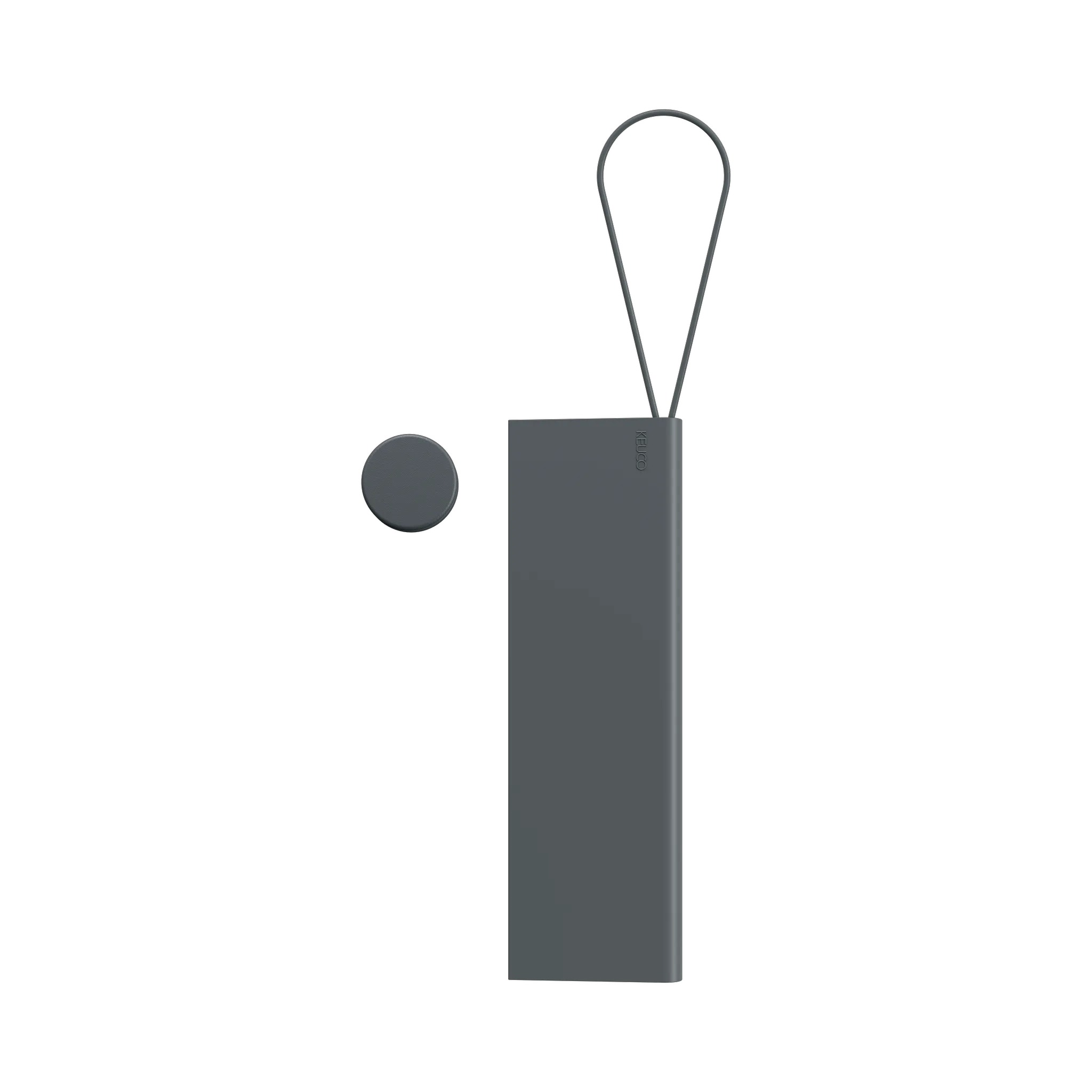 KEUCO Duschabzieher mit klebbarer Wandhalterung grau KEUCO Duschabzieher mit klebbarer Wandhalterung grau