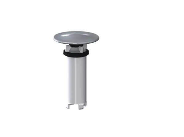 Abdeckhaube TELOS mit Standrohr, verchromt