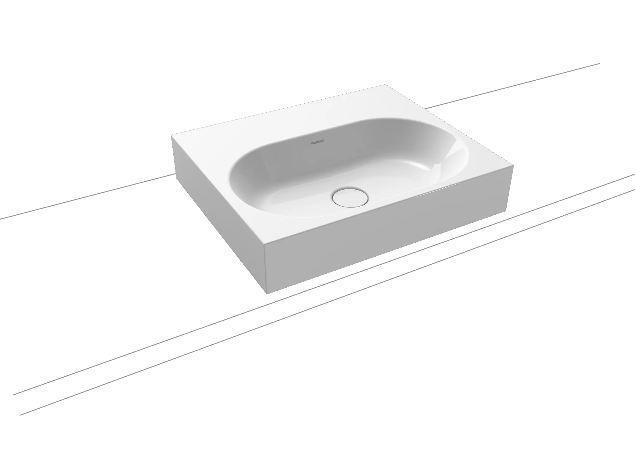 Aufsatzwaschtisch „Centro“ 60 × 50 cm, mit Hahnlochbohrung in warm beige 20, mit Perl-Effekt Aufsatzwaschtisch „Centro“ 60 × 50 cm, mit Hahnlochbohrung in warm beige 20, mit Perl-Effekt
