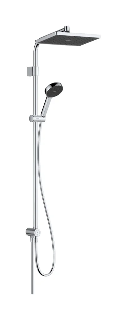 Activera Q Showerpipe 290/180 1jet EcoSmart Reno, Oberfläche: Chrom