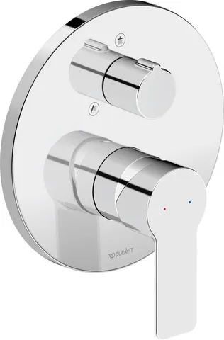 D-Code Einhebel-Brausemischer UP Keramikmischsyst.,Umstellvent.,Chrom HG